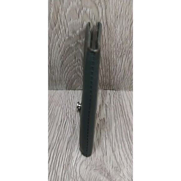 Buxton Card Wallet 10 Plastic Wallet Inserts Holds 20 Card Brown Men's Minimal - Picture 3 of 8